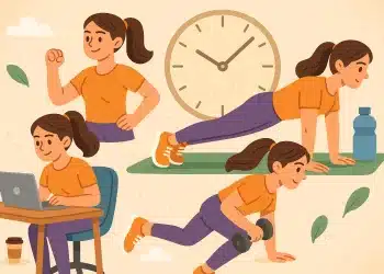 fitness habits that fit into a packed schedule