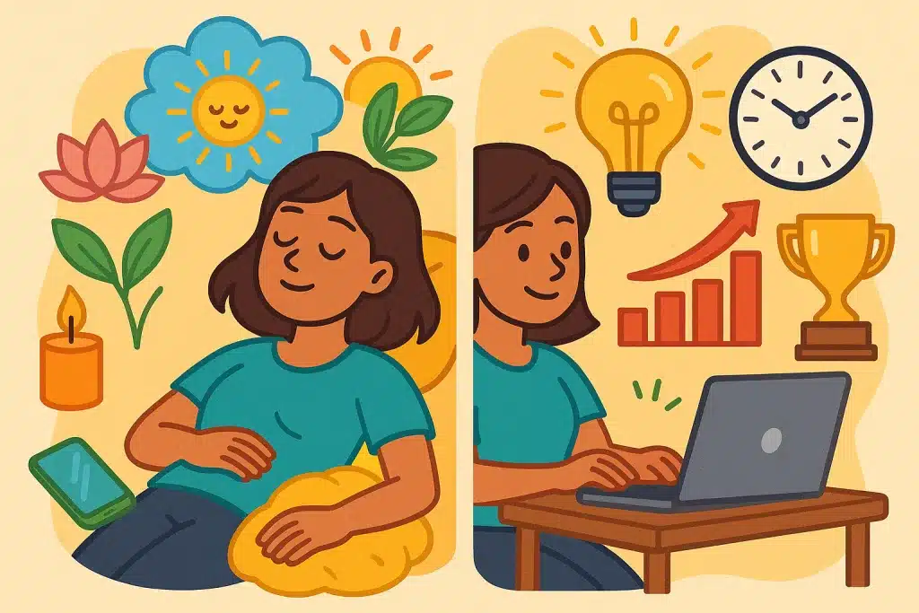 how self-care and mental wellness lead to professional success