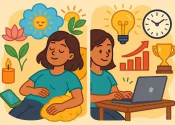 how self-care and mental wellness lead to professional success