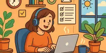 how to stay productive while working from home