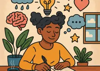 journaling improves mental health and clarity and reflect