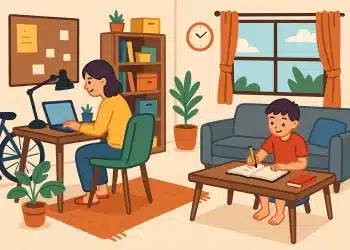 multi-functional workspaces at home