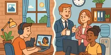 remote work changing office culture