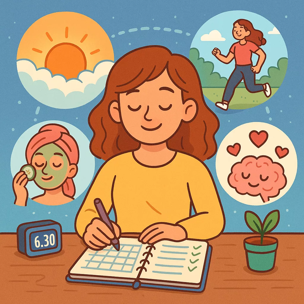 self-care routine for mental health