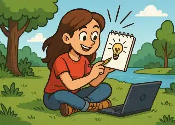 spending time outdoors enhances creativity and focus