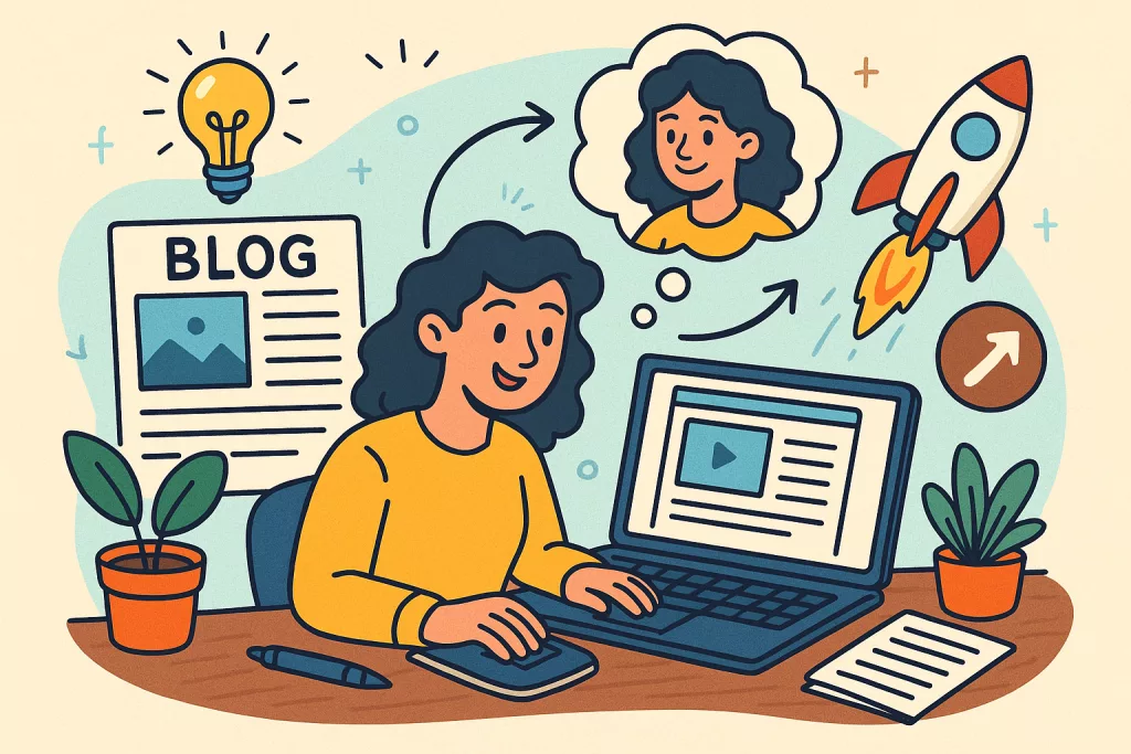 starting a blog to boost your personal brand