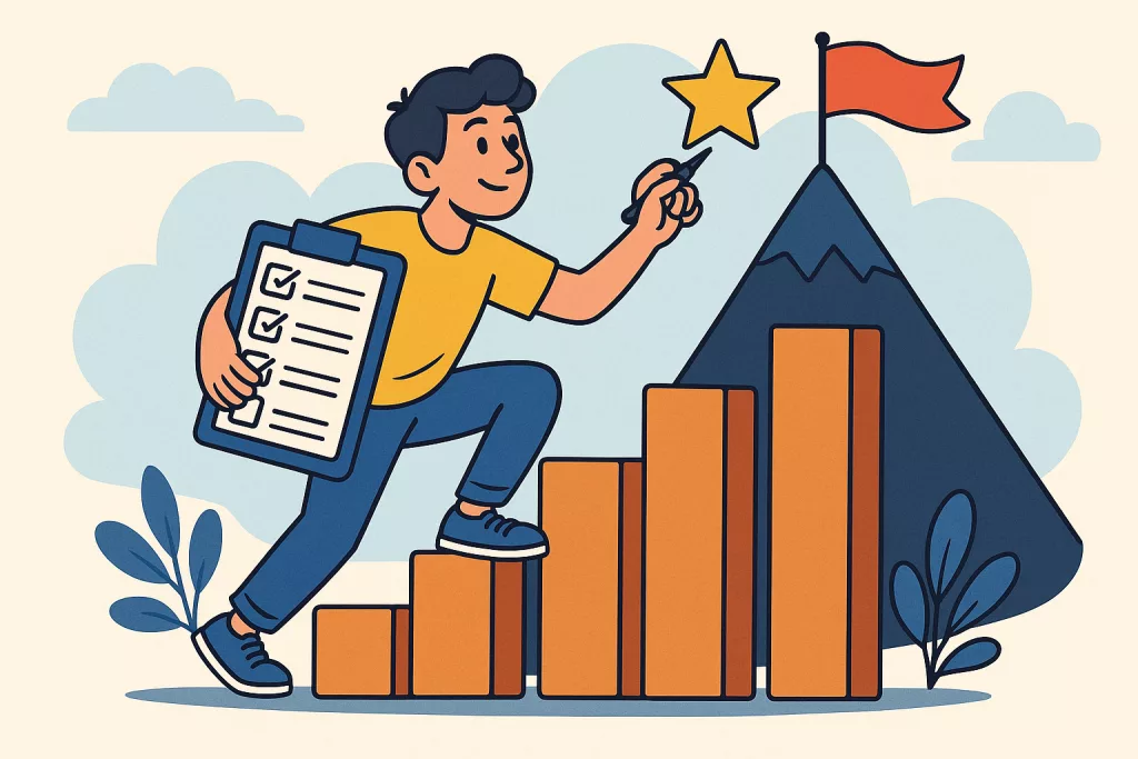 staying consistent with your goals