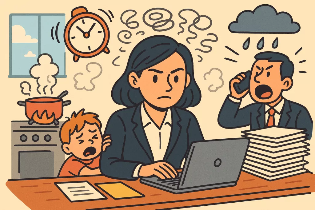 staying focused in the face of work-life challenges