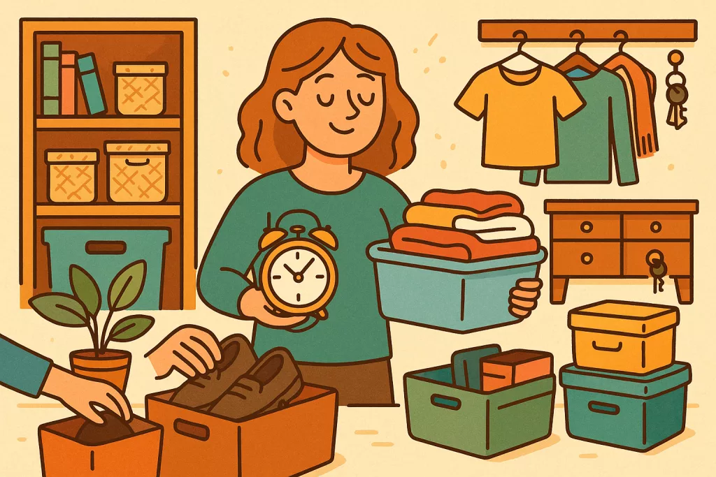 time‑saving home organization techniques