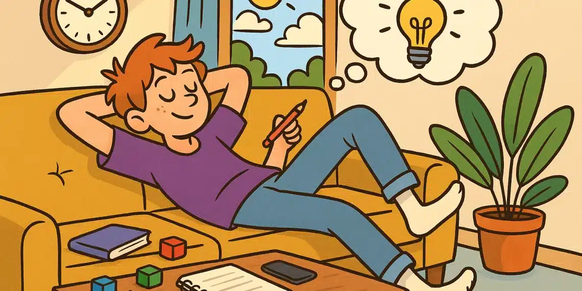 unstructured time sparks creativity