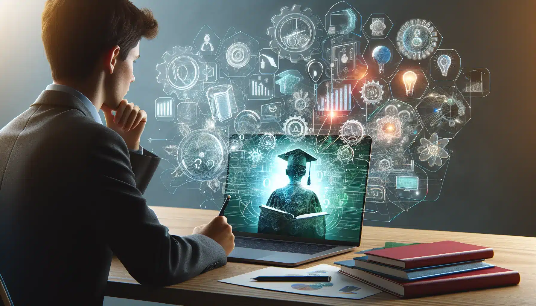 People Using Digital Learning Digital Learning Education Journey Enhance Online Study Success
