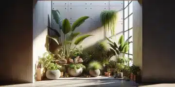 indoor plants small spaces